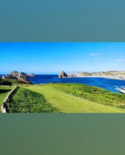 Coqueto Duplex Con Dos Terrazas Y Piscina Cerca De La Playa De La Virgen Del Mar 桑坦德